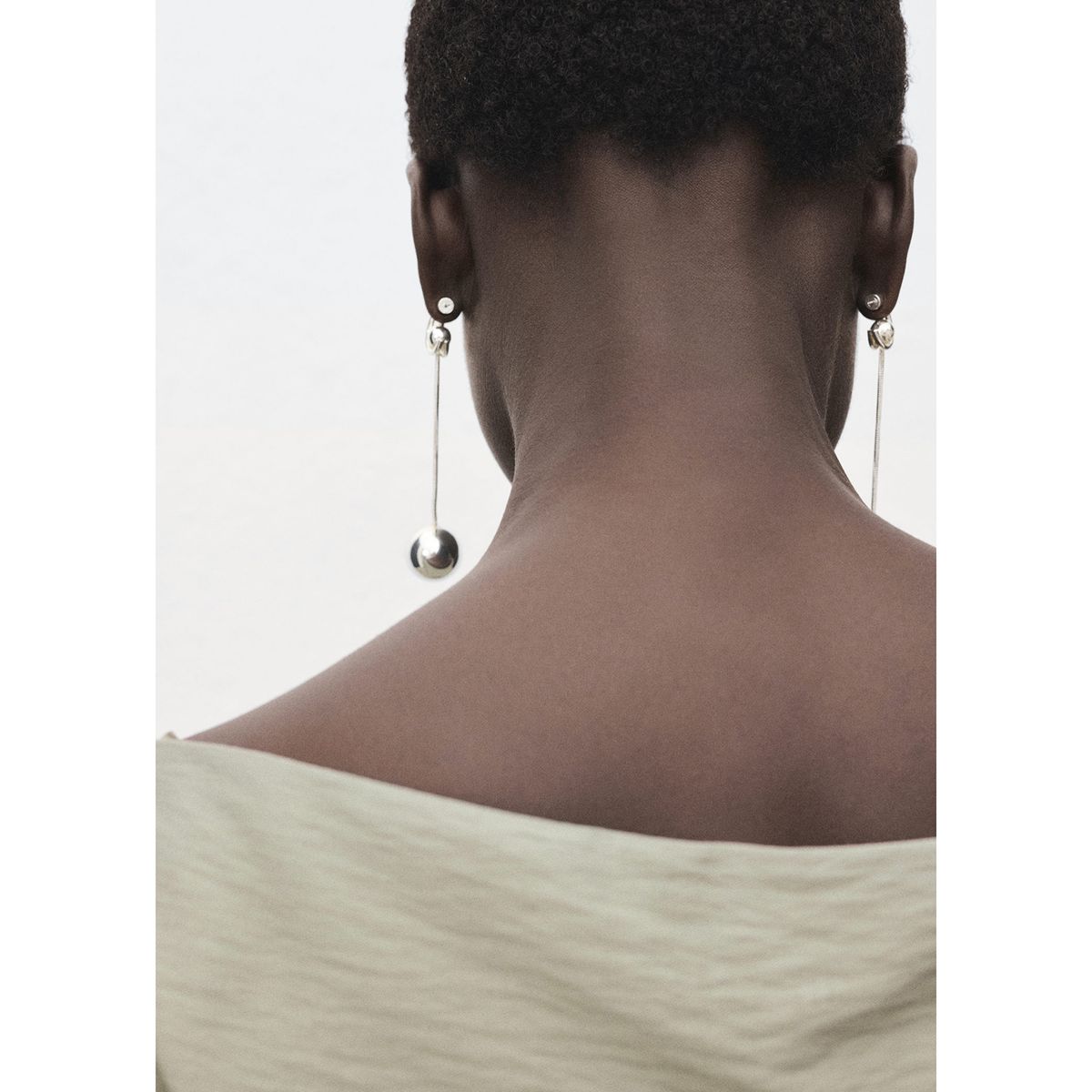 MANGO - Blusa Asimétrica Mujer Mango