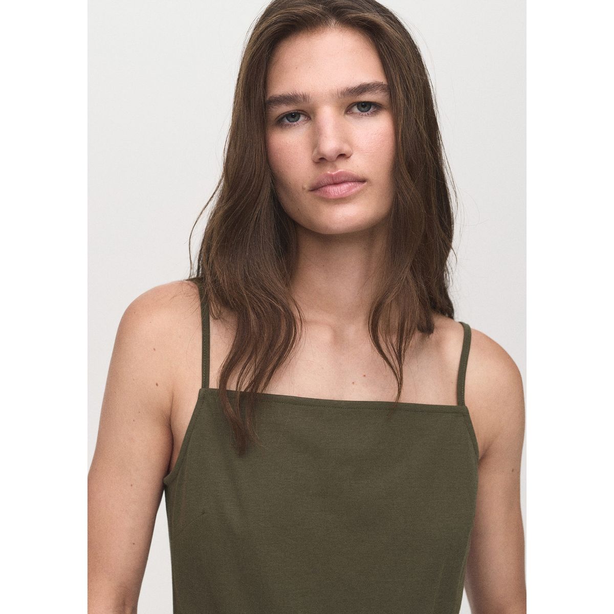 MANGO - Top Sin Mangas Mujer Mango