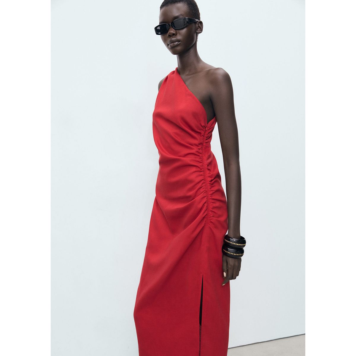 MANGO - Vestido Largo Mujer Mango