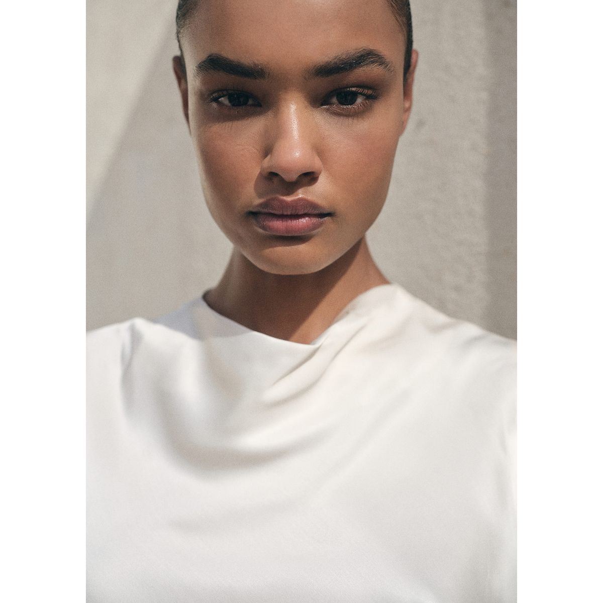 MANGO - Blusa Sin Mangas Mujer Mango