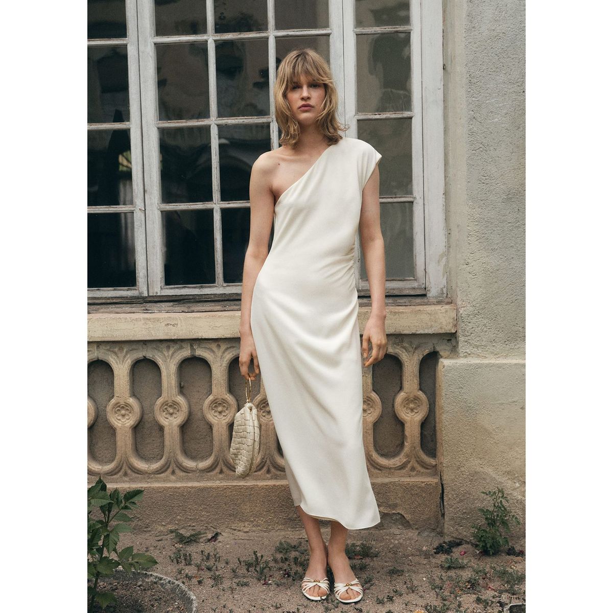 MANGO - Vestido Largo Mujer Mango