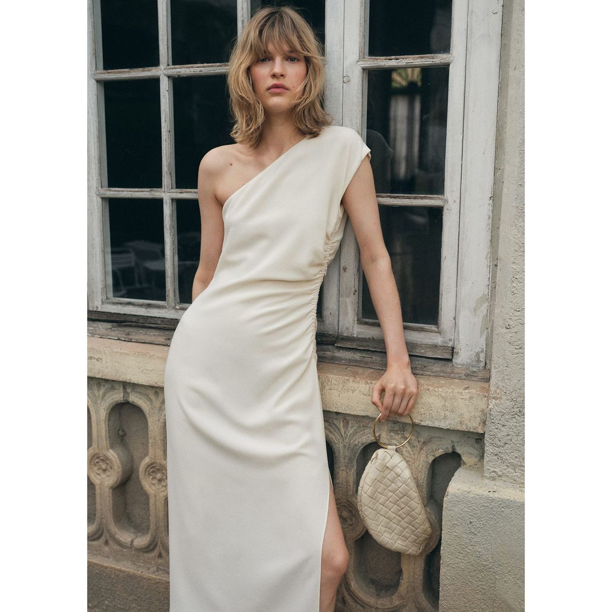 MANGO - Vestido Largo Mujer Mango