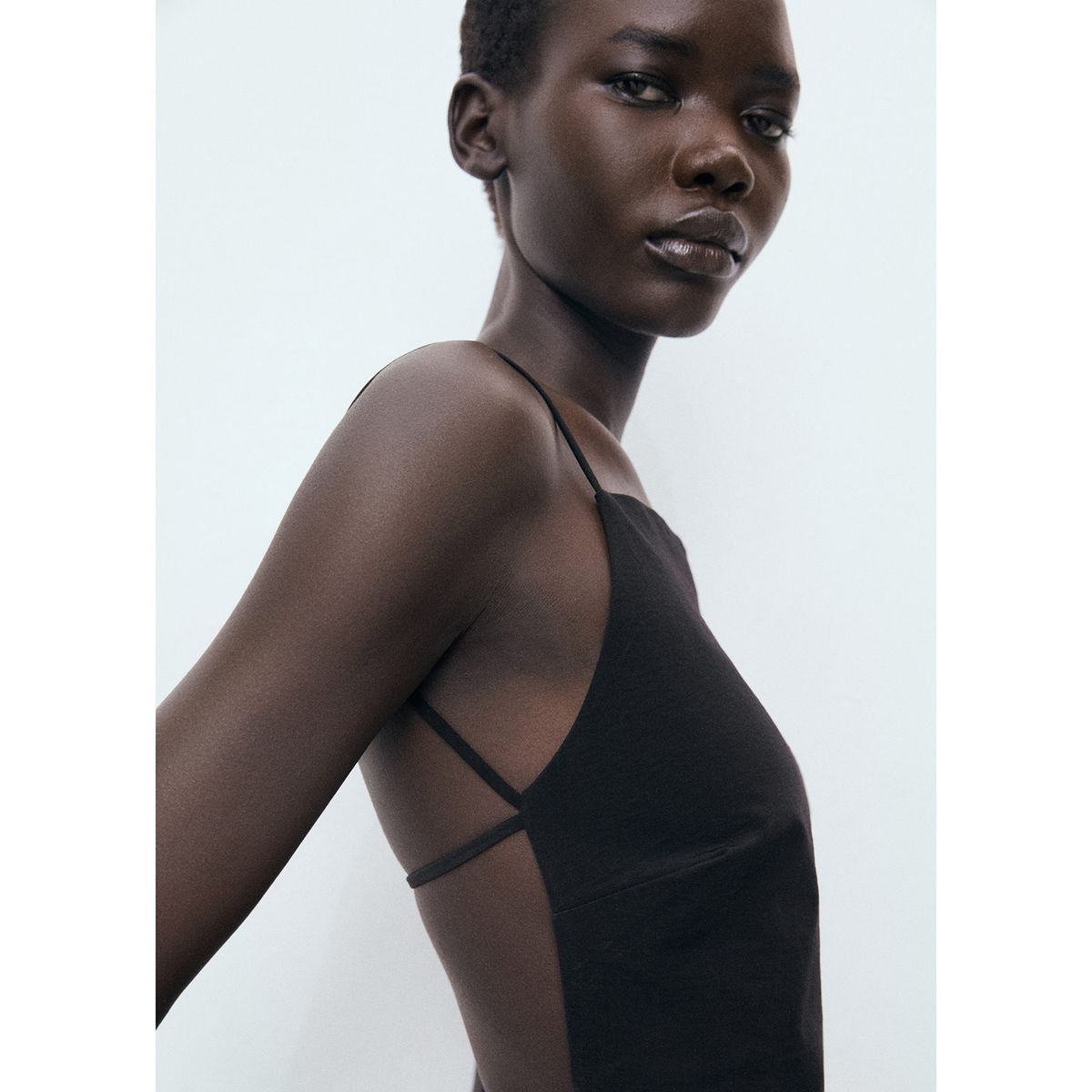 MANGO - Top Sin Mangas Mujer Mango