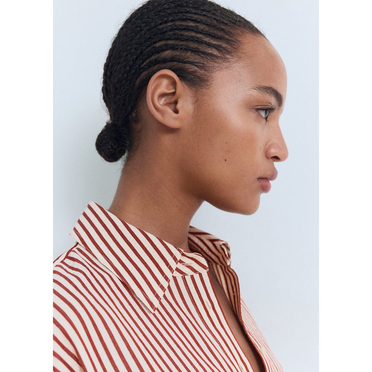 MANGO - Blusa Manga Larga Mujer Mango