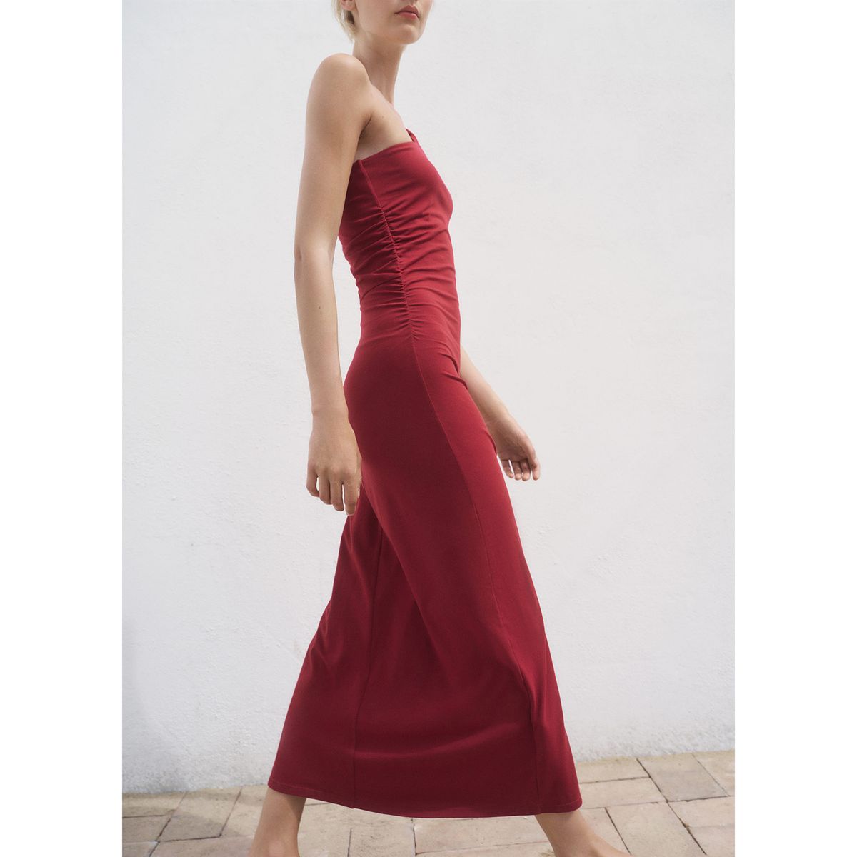 MANGO - Vestido Largo Mujer Mango