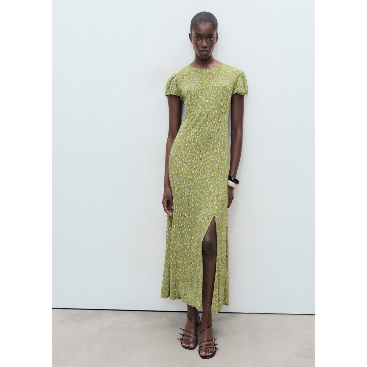 MANGO - Vestido Largo Mujer Mango