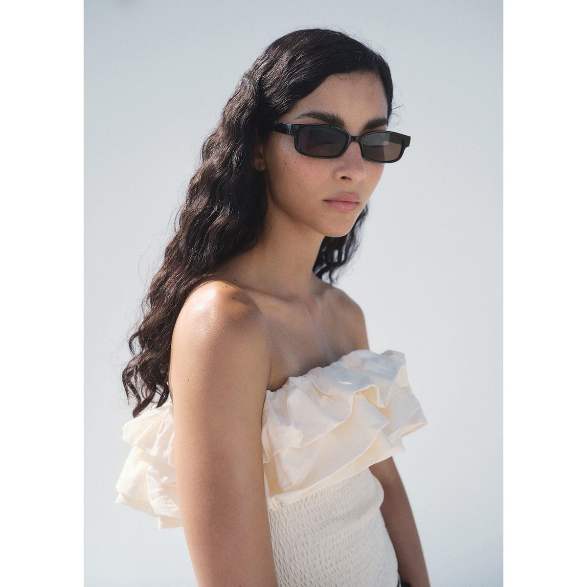 MANGO - Top Sin Mangas Mujer Mango