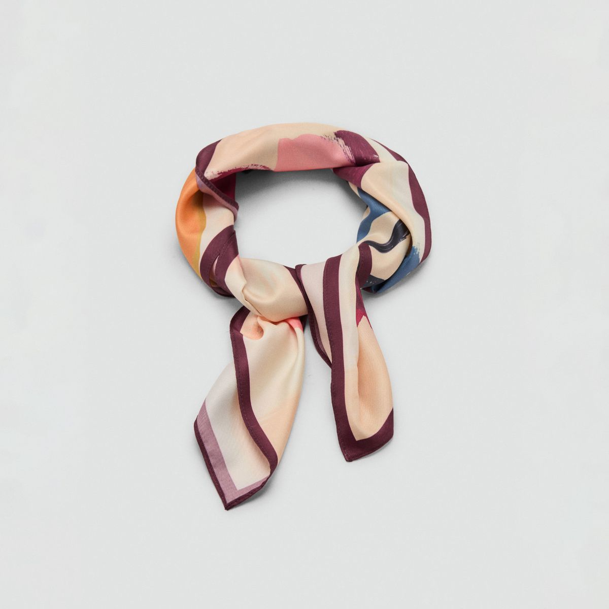 MANGO - Pañuelo Poppy Mujer Mango