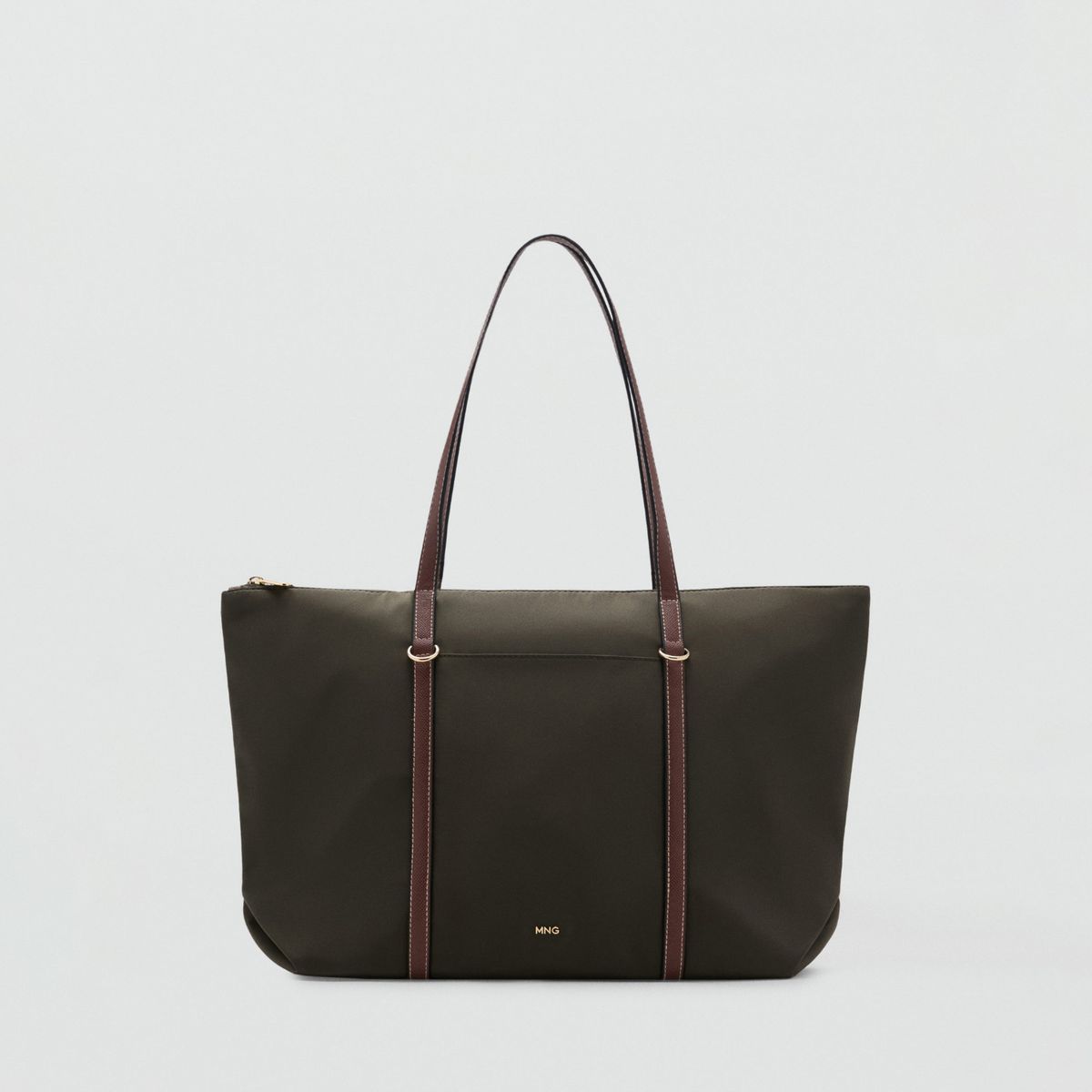 MANGO - Cartera Tote Cobalt Mujer Mango