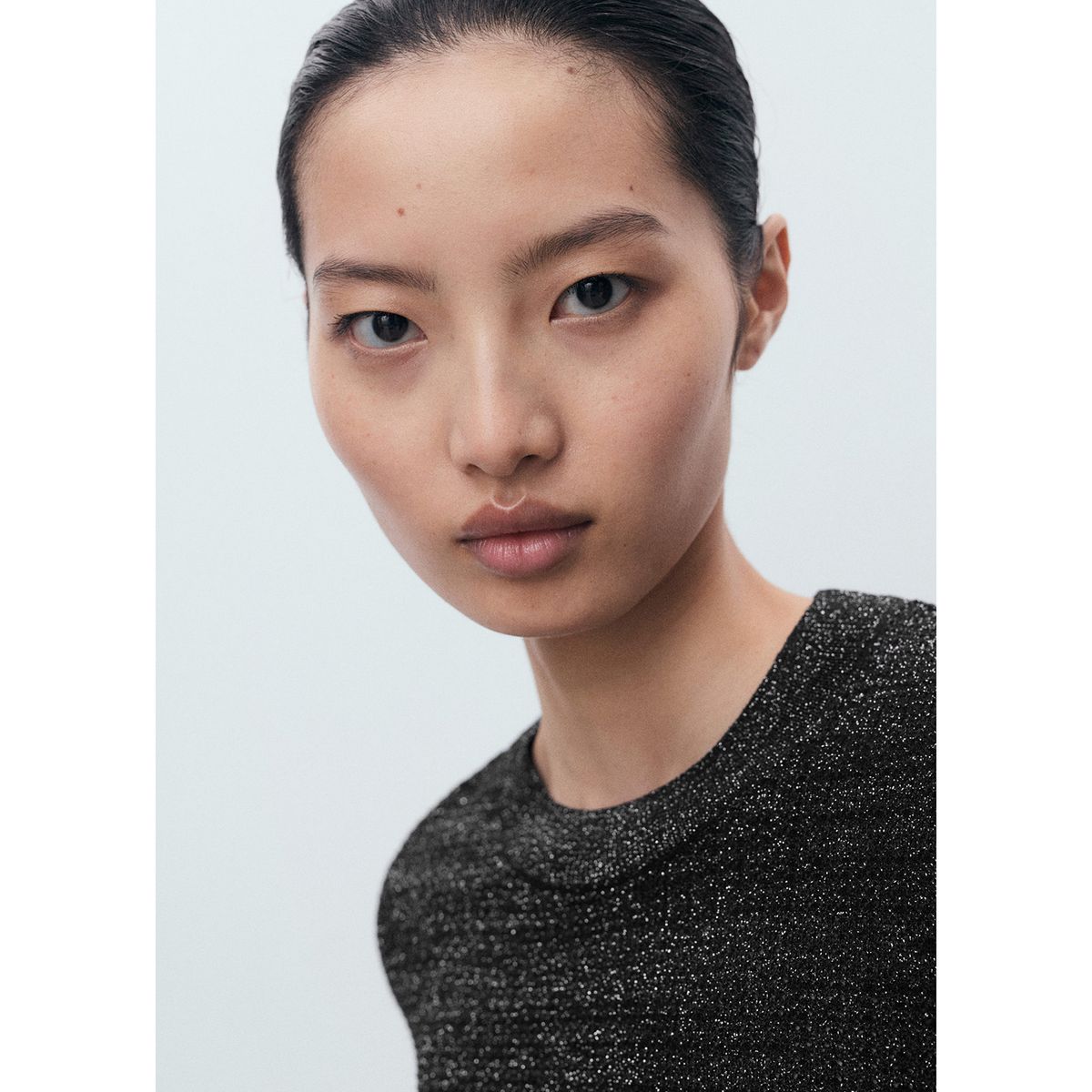 MANGO - Polo Chompa Manga Corta Mujer Mango