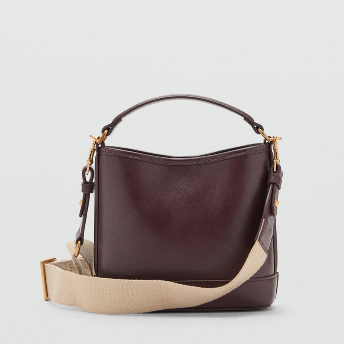 MANGO - Cartera Bucket Isolda Mujer Mango