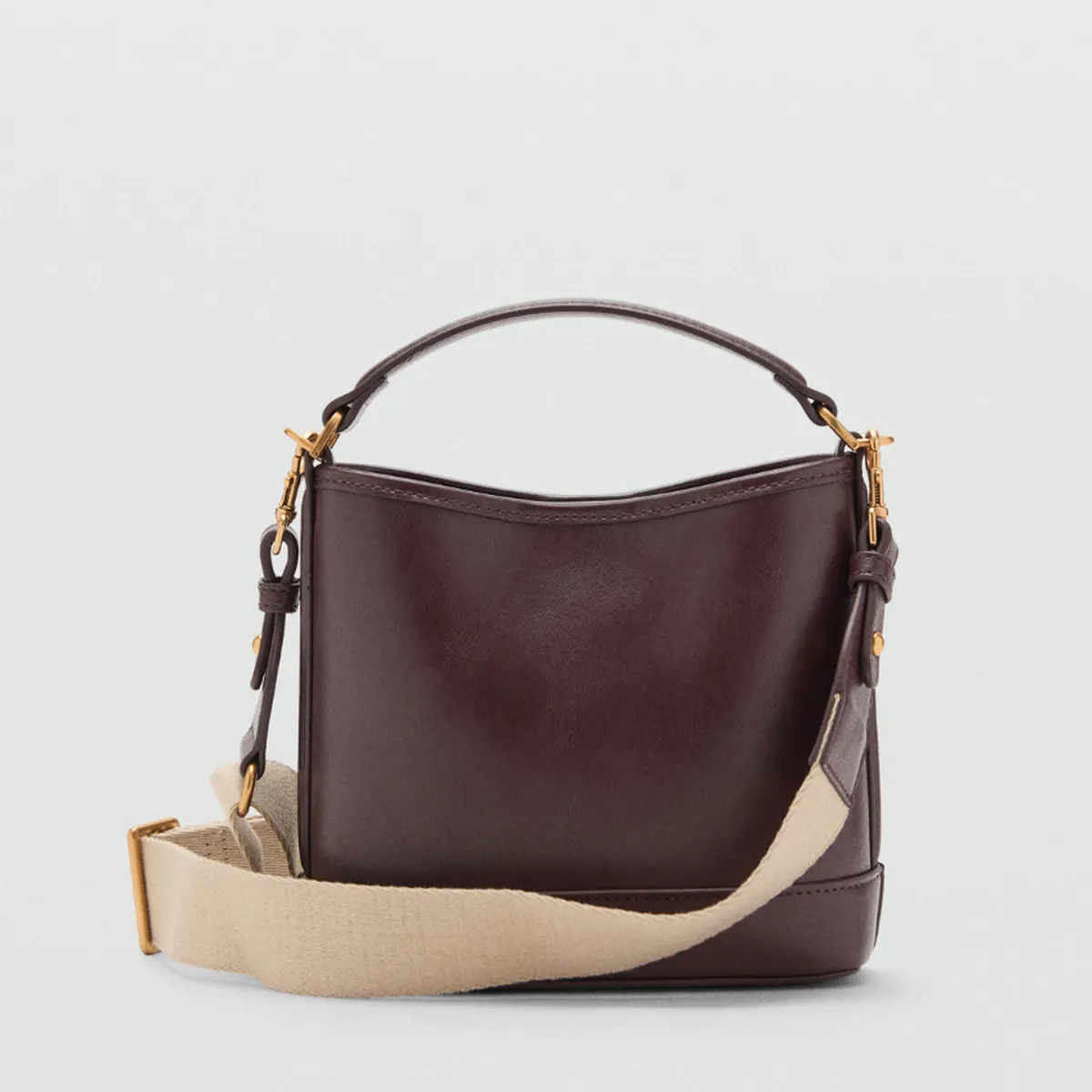 MANGO - Cartera Bucket Isolda Mujer Mango