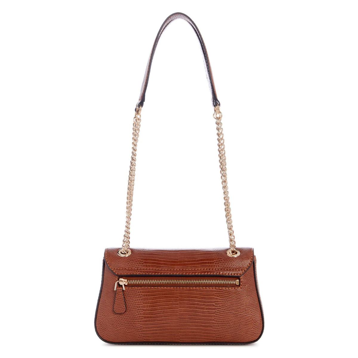 GUESS - Cartera Crossbody Arlena Convertible Flap Taupe Mujer Guess