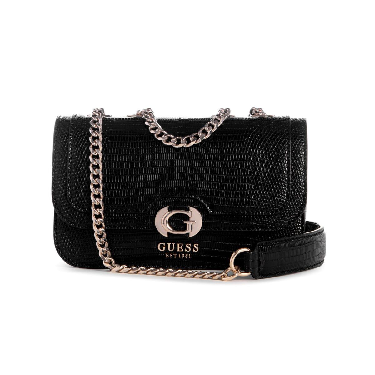 GUESS - Cartera Crossbody Orlina Mini Convertible Flap Taupe Mujer Guess