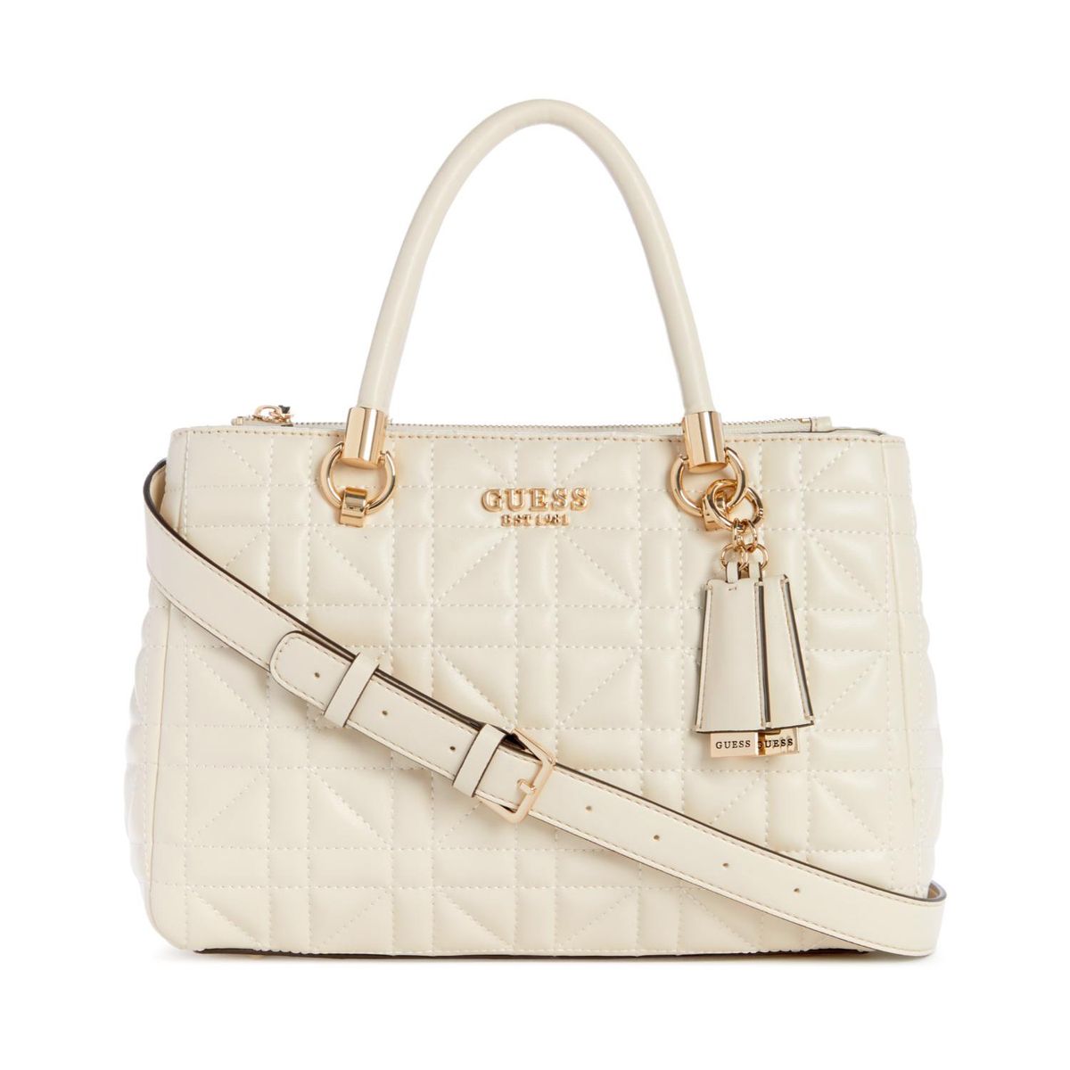 GUESS - Cartera Satchel Assia High Society Mujer Guess