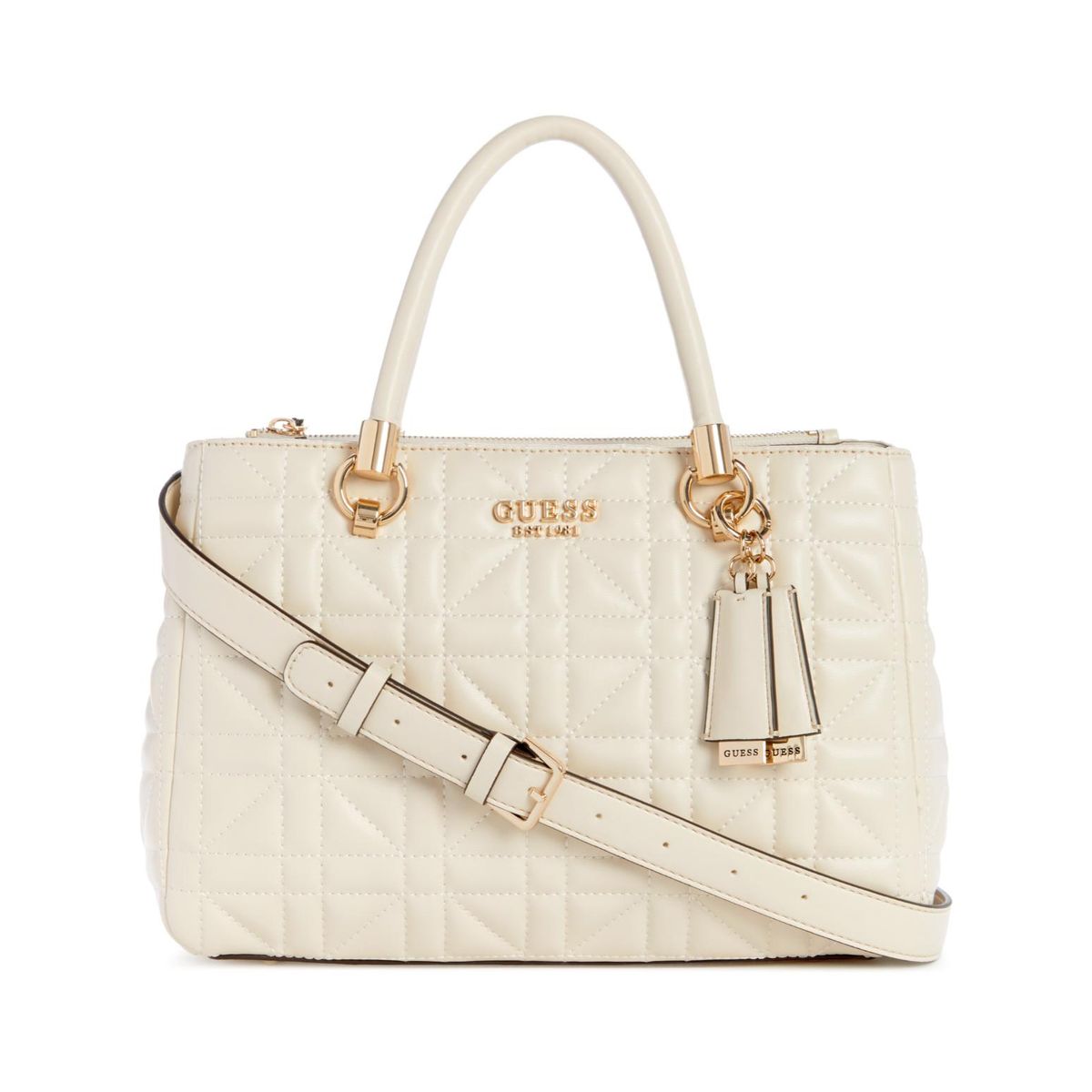 GUESS - Cartera Satchel Assia High Society Mujer Guess