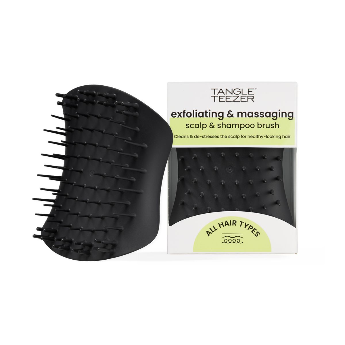 TANGLE TEEZER - Tangle Teezer Cepillo Masajeador Scalp Brush Black