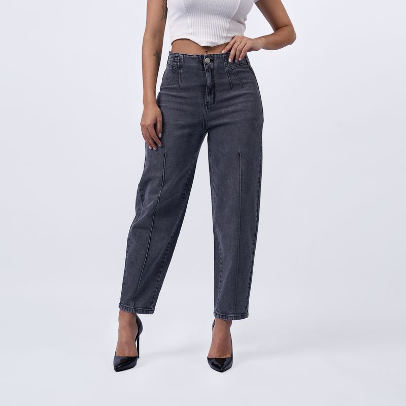 TAYSSIR - Jean Balloon Tiro Alto Mujer Tayssir