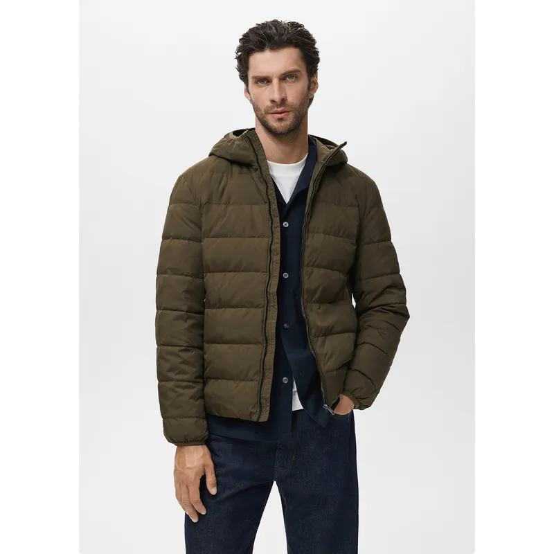 MANGO - Casaca Mirlo Casual Hombre Man