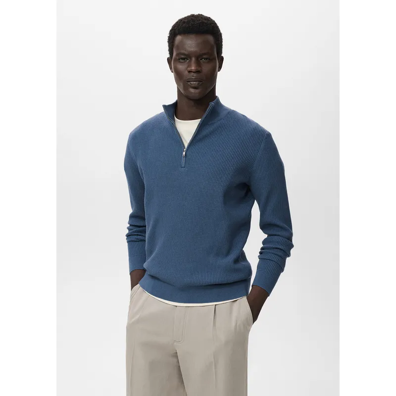 MANGO - Chompa Casual Hombre Man