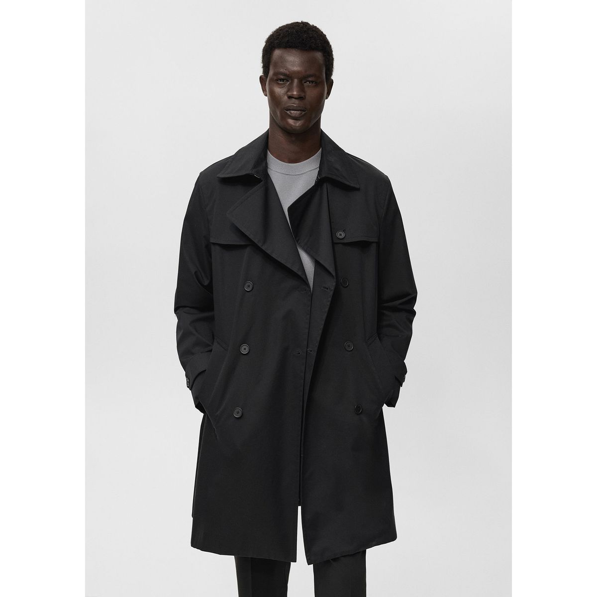 MANGO - Casaca Trench Casual Mango Man