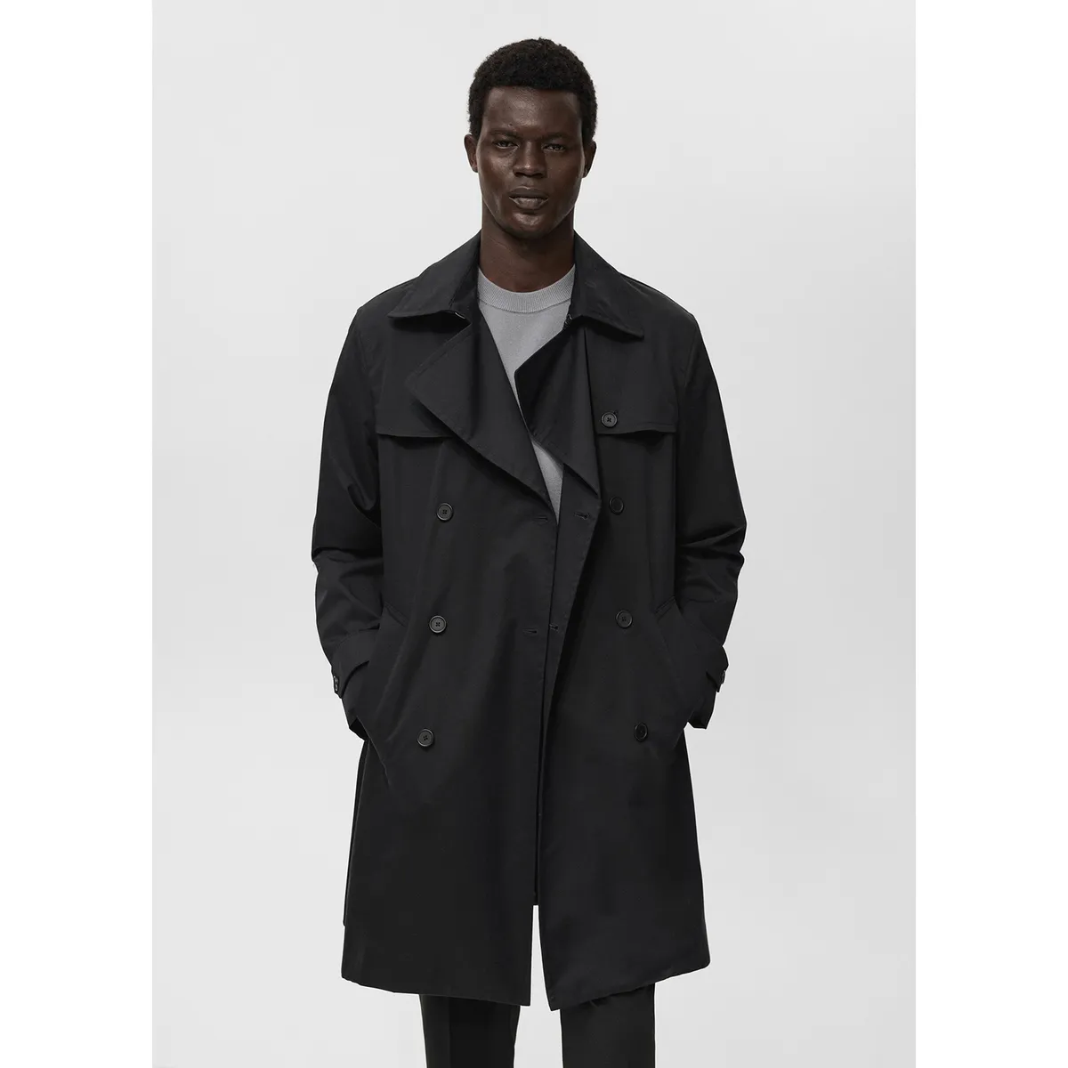 MANGO - Casaca Trench Casual Mango Man