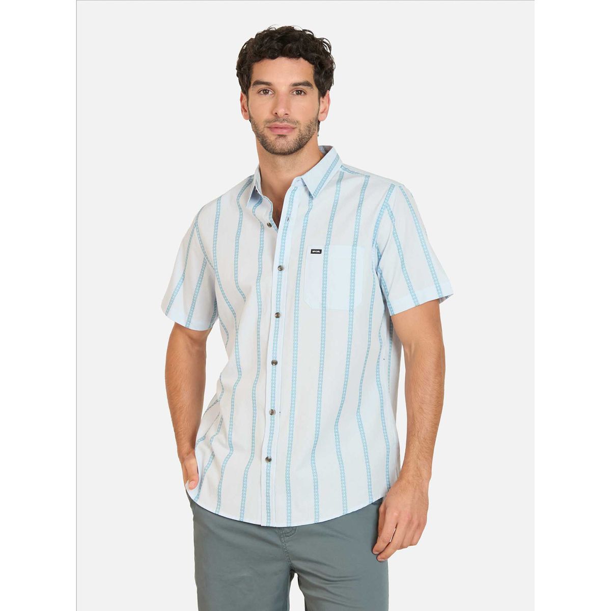 RIP CURL - Camisa Manga Corta Rip Curl Hombre