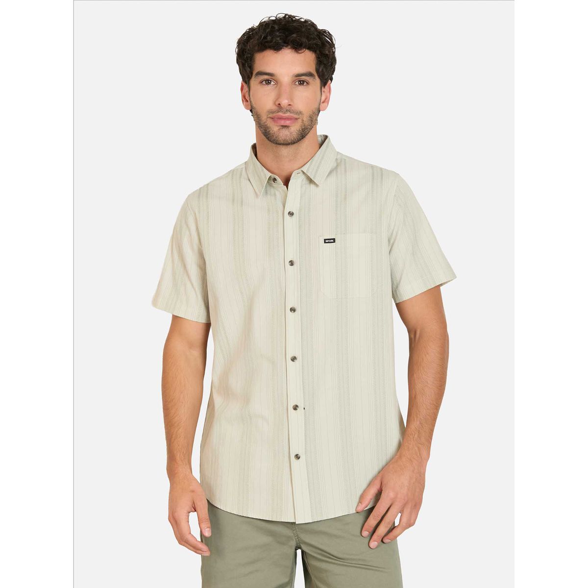 RIP CURL - Camisa Manga Corta Rip Curl Hombre