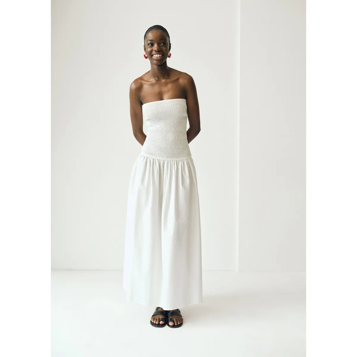 MANGO TEEN - Vestido Largo Mujer Mango Teen