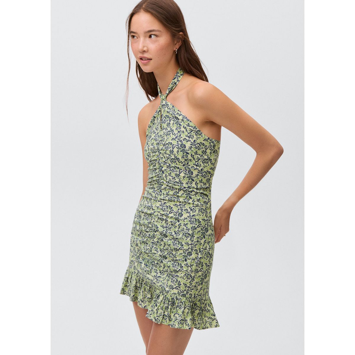 MANGO TEEN - Vestido Corto Mujer Mango Teen