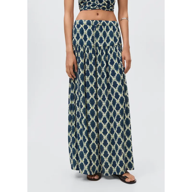 MANGO TEEN - Falda Larga Mujer Mango Teen