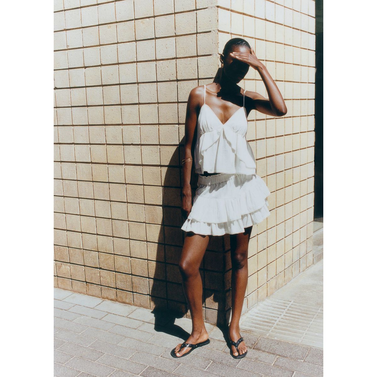 MANGO TEEN - Top Sin Mangas Mujer Mango Teen