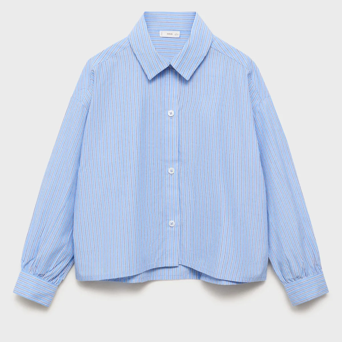 MANGO KIDS - Blusa Niña Manga Larga Algodón Mango Kids