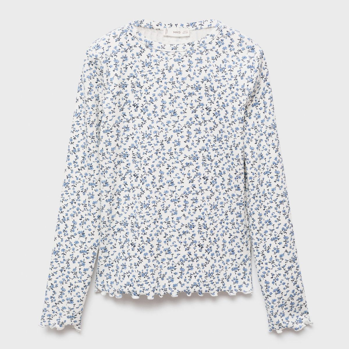 MANGO KIDS - Polo Niña Manga Larga Algodón Mango Kids