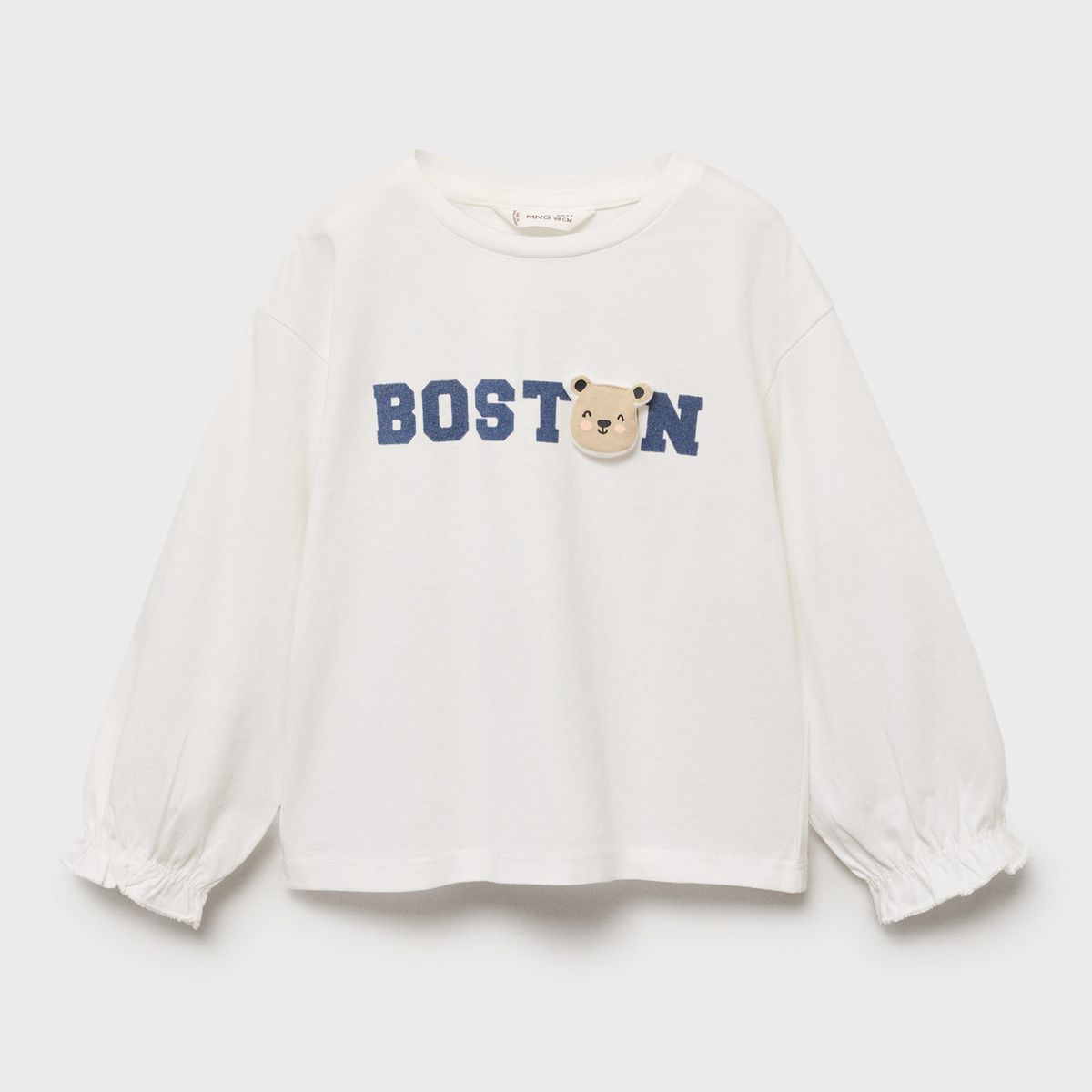 MANGO KIDS - Polo Bebé Niña Manga Larga Algodón Mango Kids