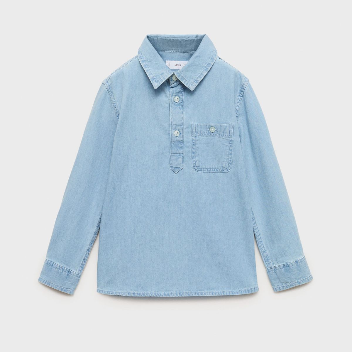 MANGO KIDS - Camisa Bebé Niño Algodón Mango Kids