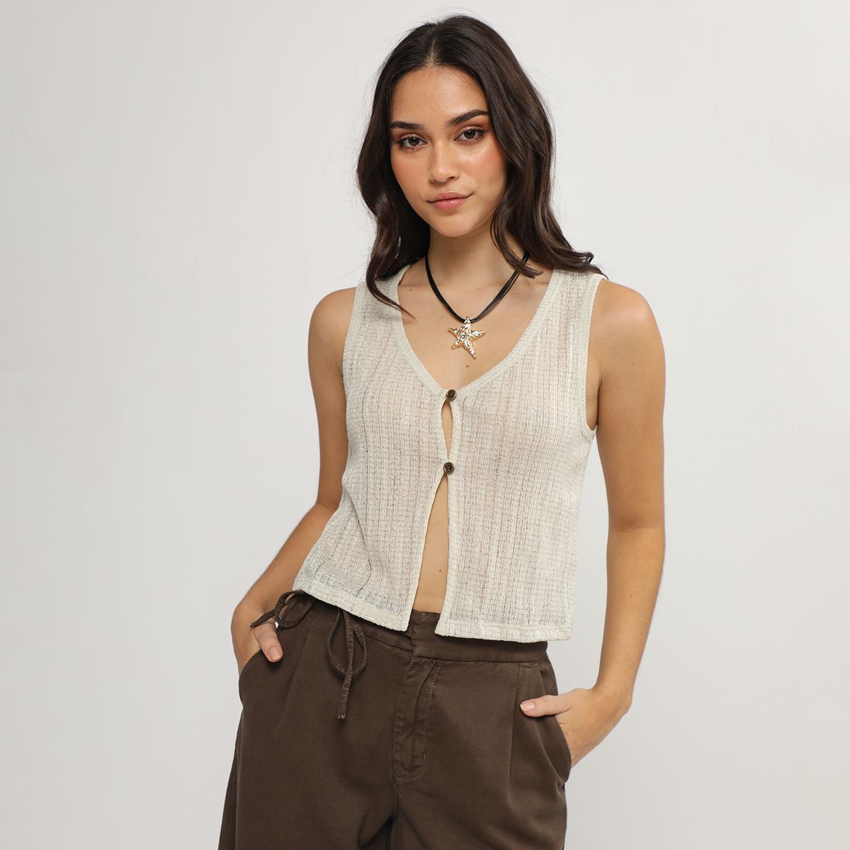 SYBILLA - Chaleco Mujer Sybilla