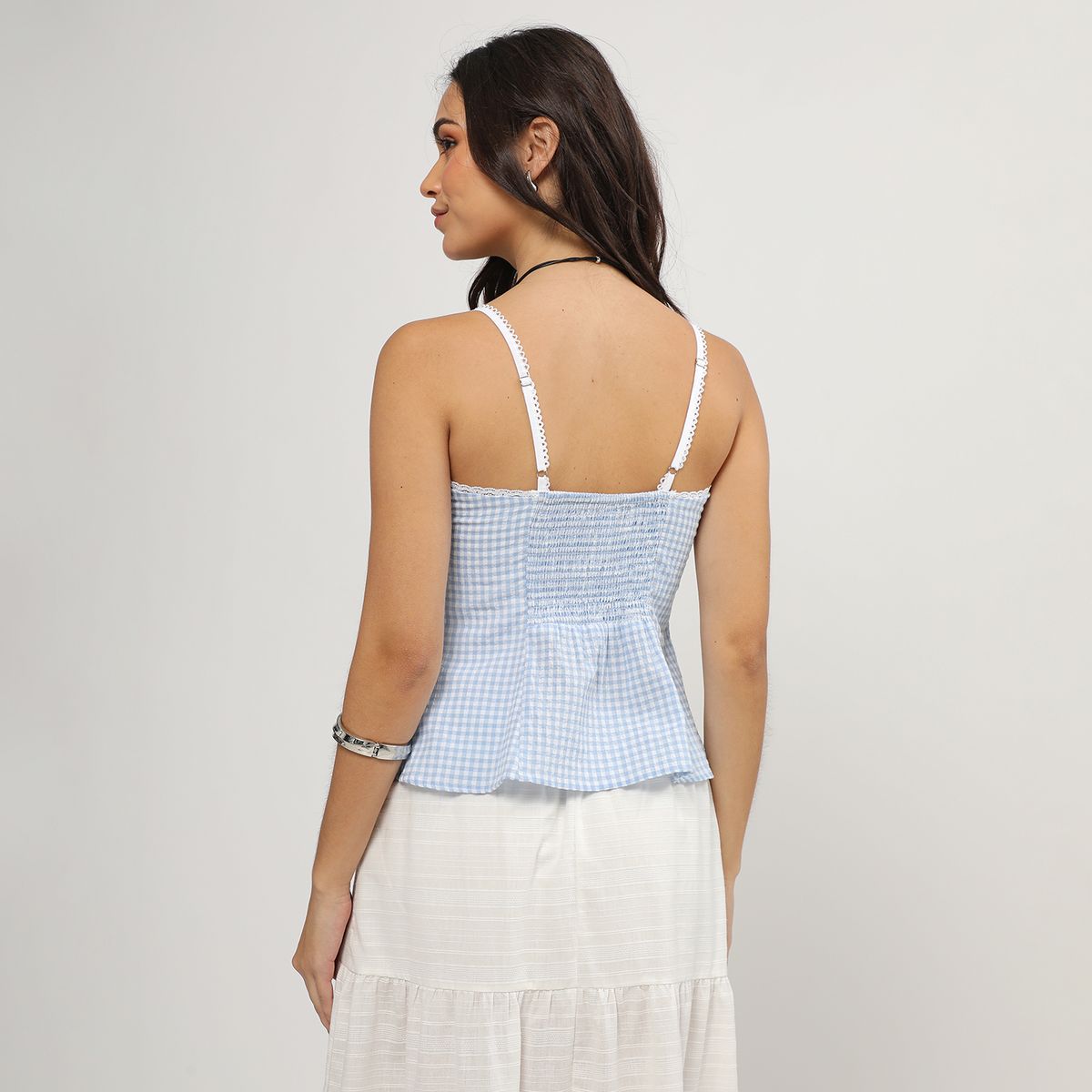 SYBILLA - Blusa Sin Mangas Mujer Sybilla