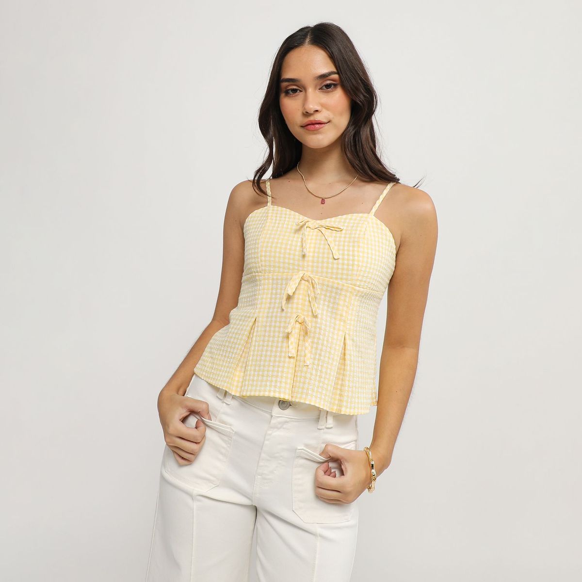 SYBILLA - Blusa Sin Mangas Mujer Sybilla