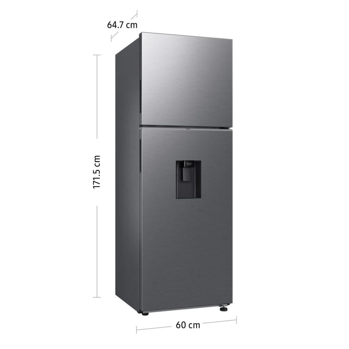 SAMSUNG - Refrigeradora Samsung Top Mount Freezer 301L RT31DG5220S9PE