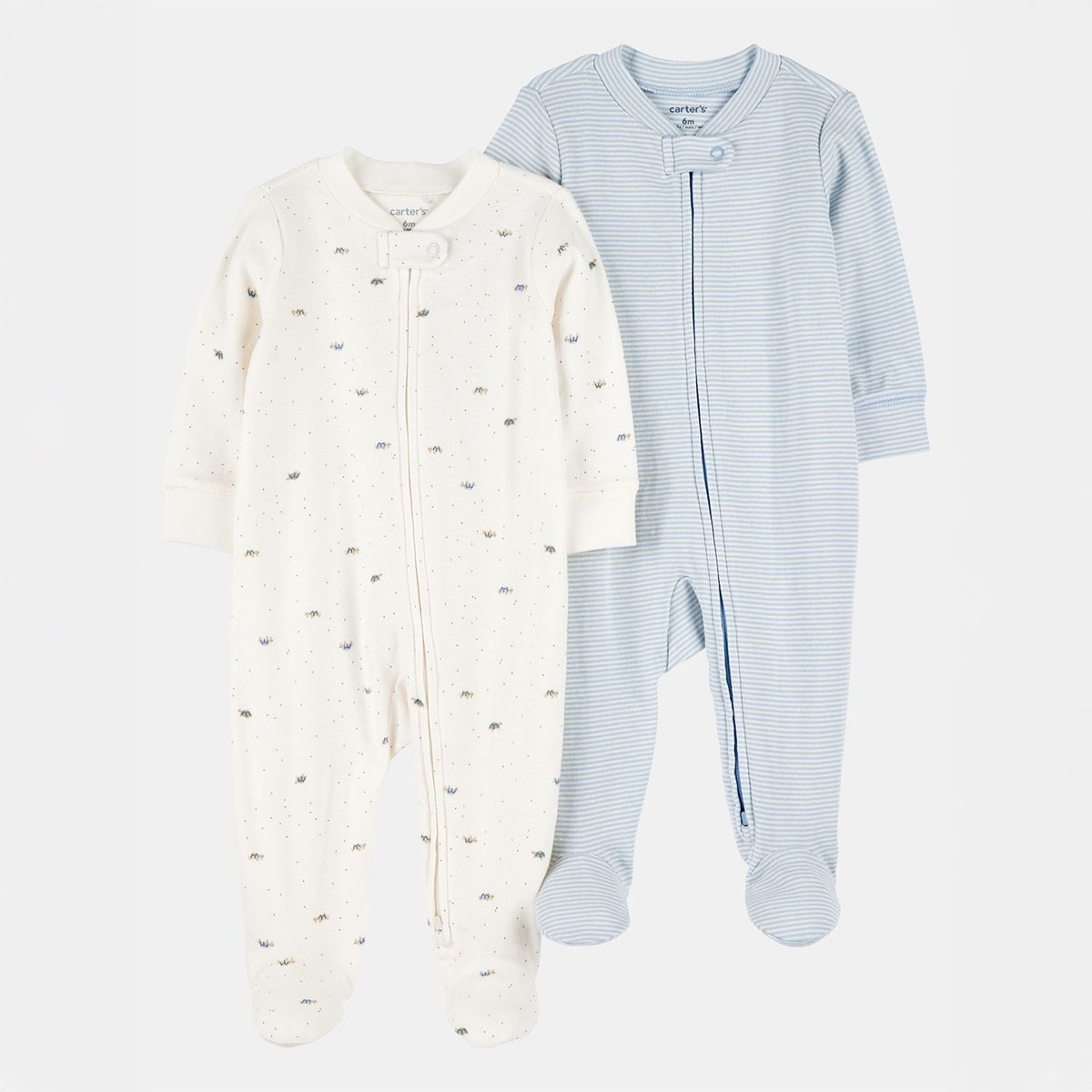 CARTERS - Pijama Pack X2 Bebé Niño Algodón Carters