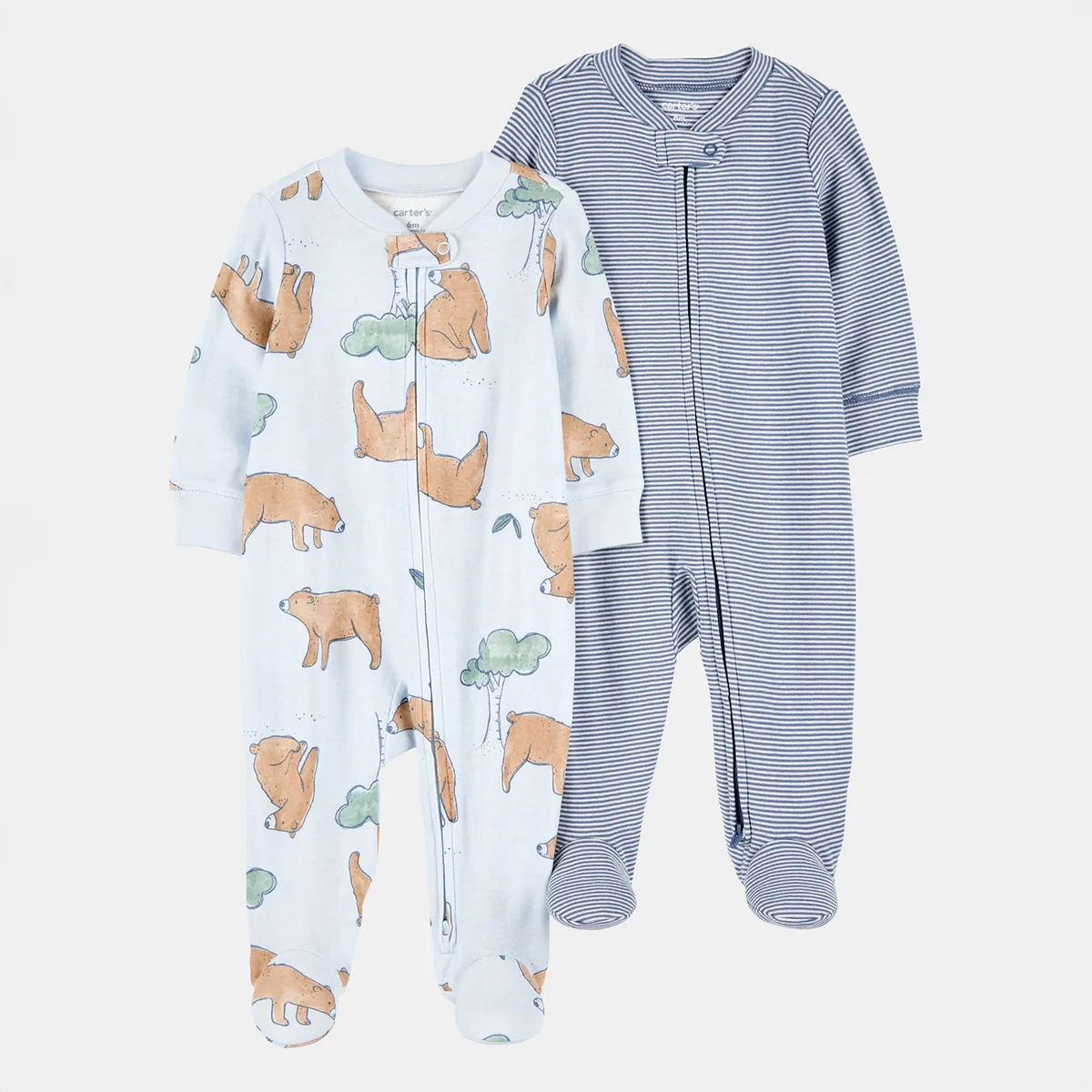 CARTER'S - Pijama Pack X2 Bebé Niño Algodón Carters
