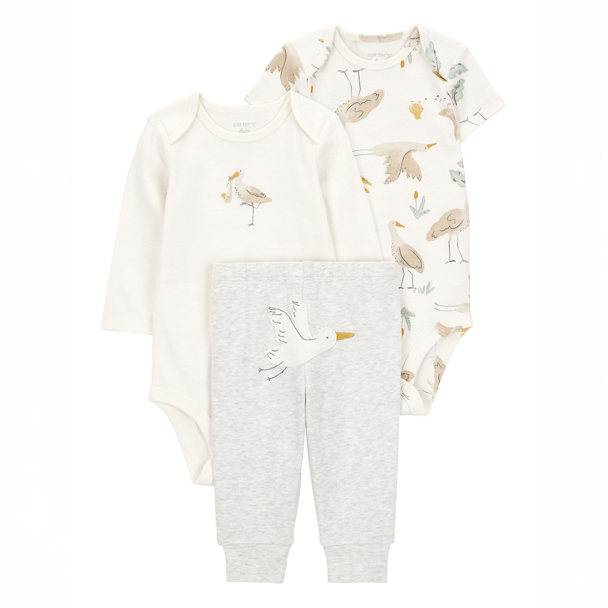 CARTER'S - Conjunto Bebé Niño Niña 3 Piezas Algodón Carters