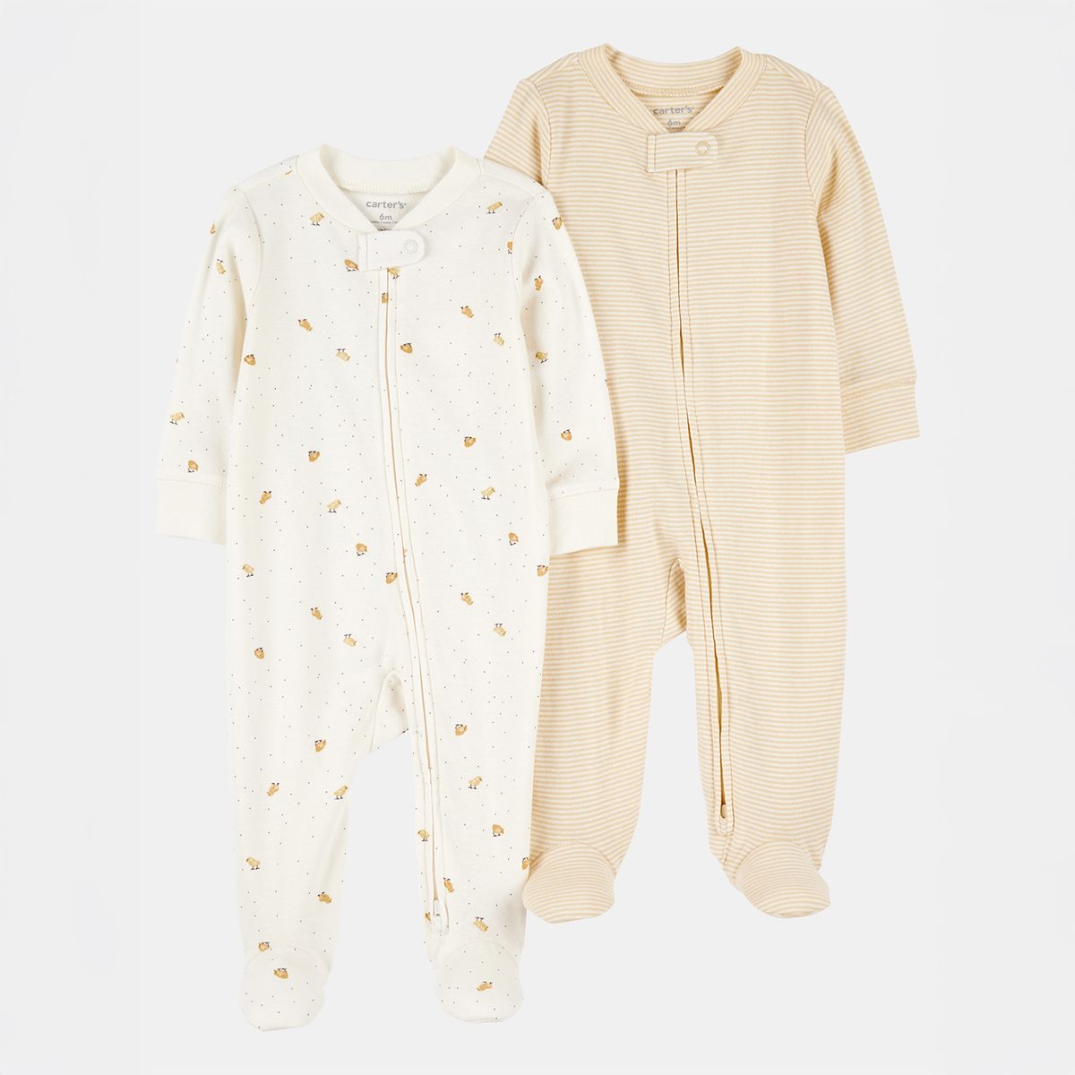 CARTER'S - Pijama Pack X2 Bebé Unisex Algodón Carters