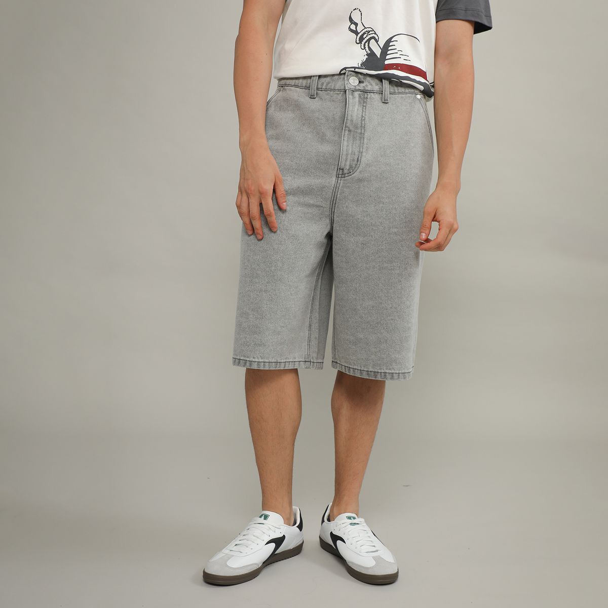BEARCLIFF - Short Algodón Baggy Fit Hombre Bearcliff