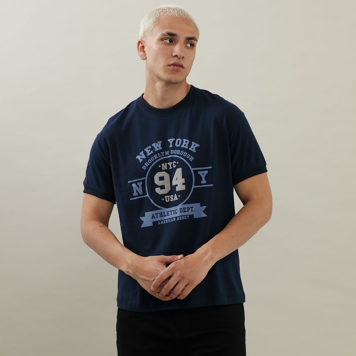 AMERICAN ABBEY - Polo Algodón Casual Hombre American A