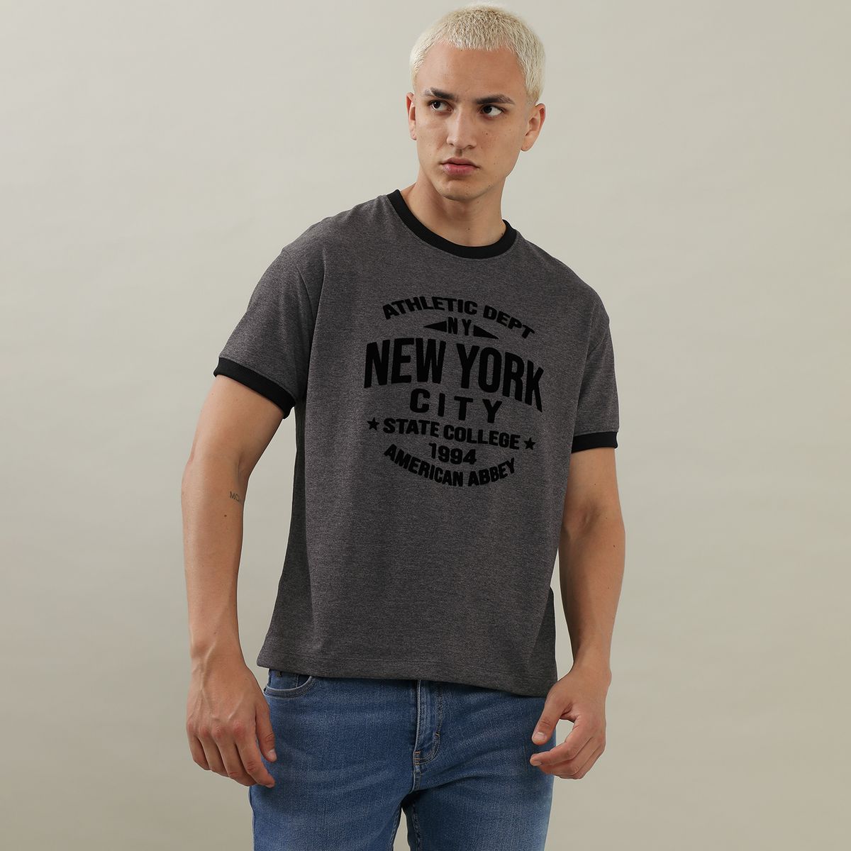 AMERICAN ABBEY - Polo Algodón Casual Hombre American A