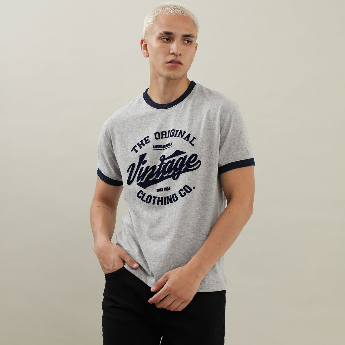 AMERICAN ABBEY - Polo Algodón Casual Hombre American A