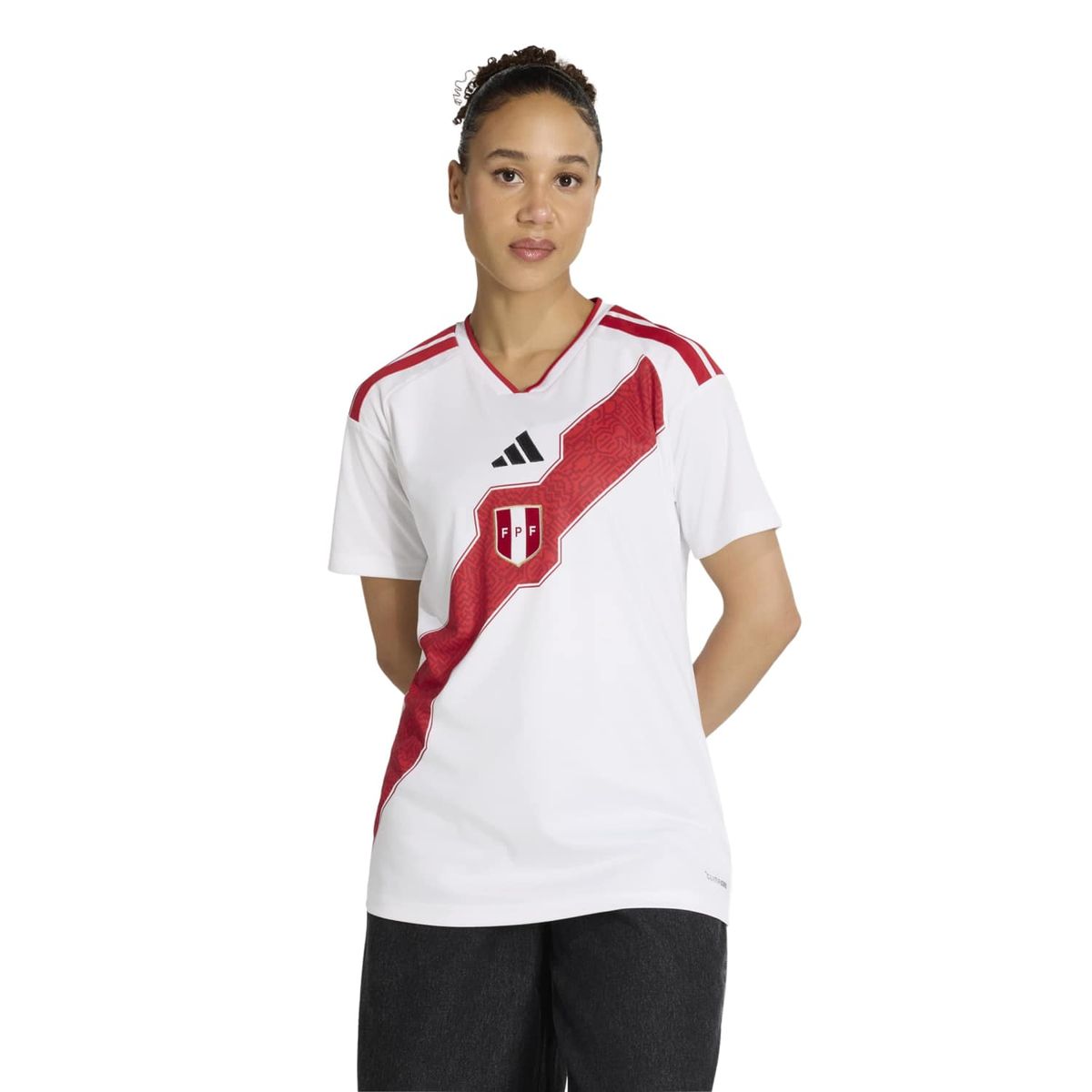 ADIDAS - Camiseta Oficial Selección Perú FPF Mujer 2026 Local Adidas