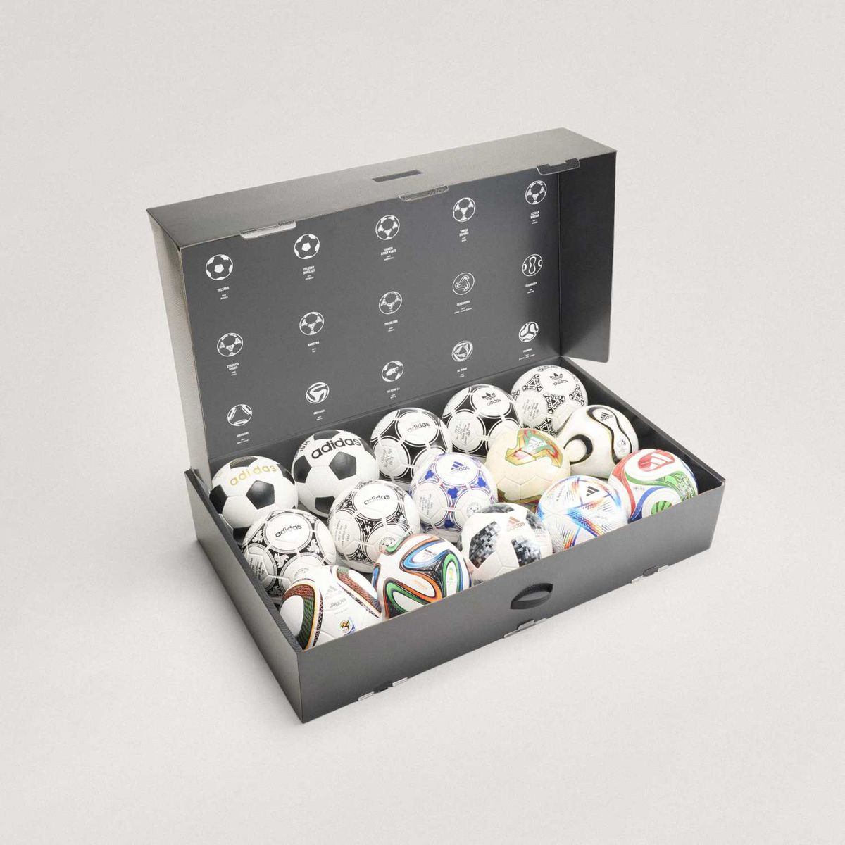 ADIDAS - Set oficial balones Historicos Adidas Pro Copa Mundial de la FIFA™